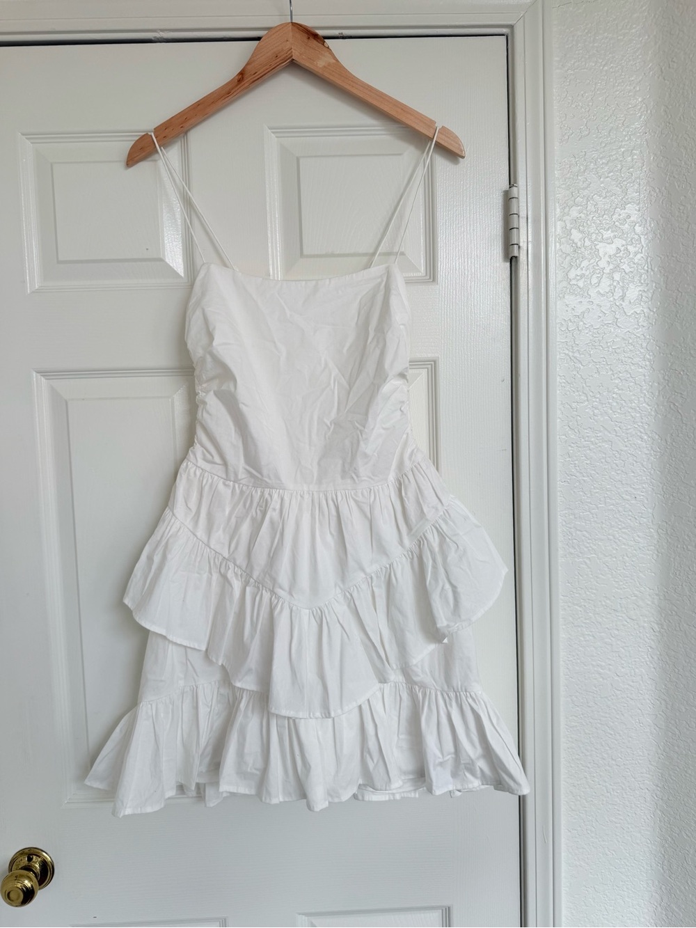 Lovers And Friends Rosalinda Mini Dress White Puff Size Small S Revolve - Picture 4 of 13